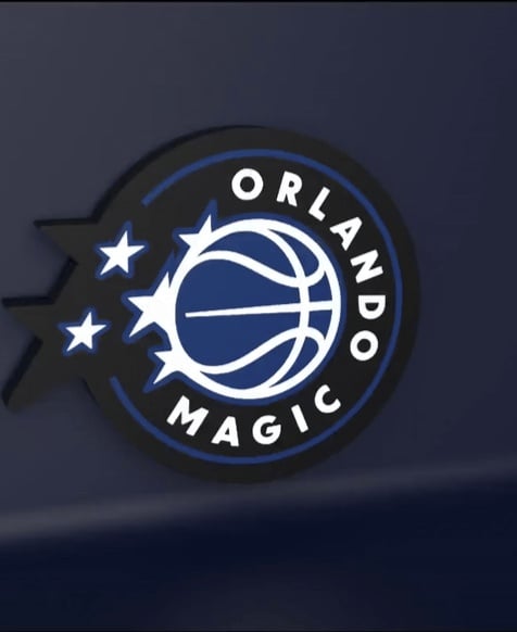 Orlando Magic - LED Strip compatible 3d model