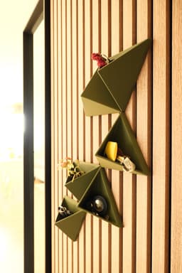 Triangles – Modular Wall Organizer 3d model