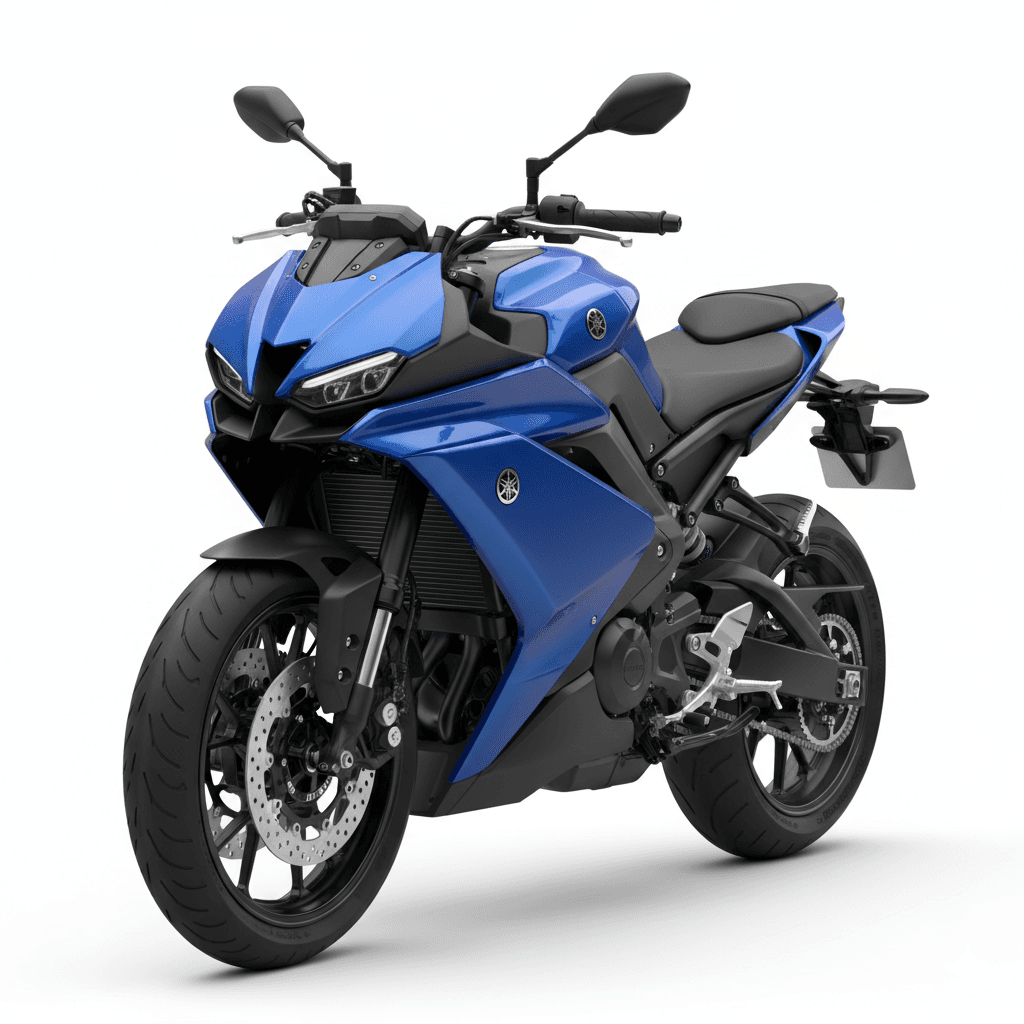 Yamaha E01 Electric Scooter Motorcycle 3d model