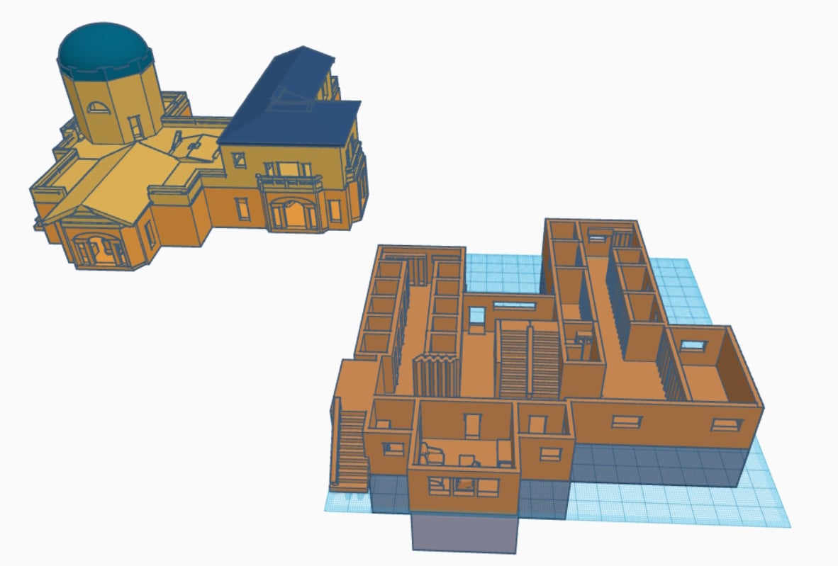 Asylum 3d model