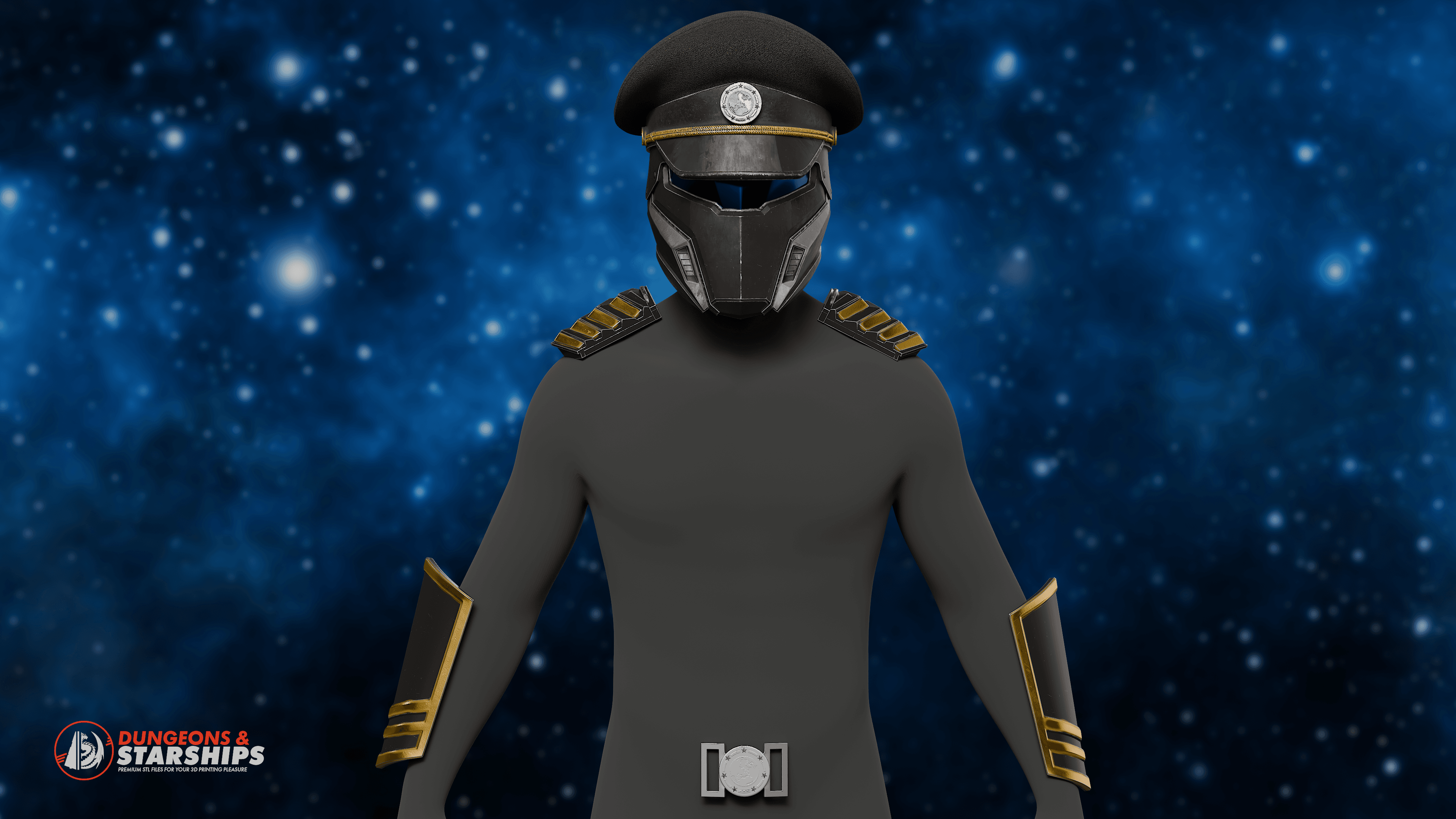Parade Commander - Helldivers 2 3d model