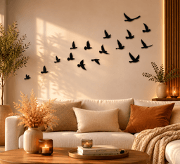 Flying Birds Wall Art Set.3mf 3d model