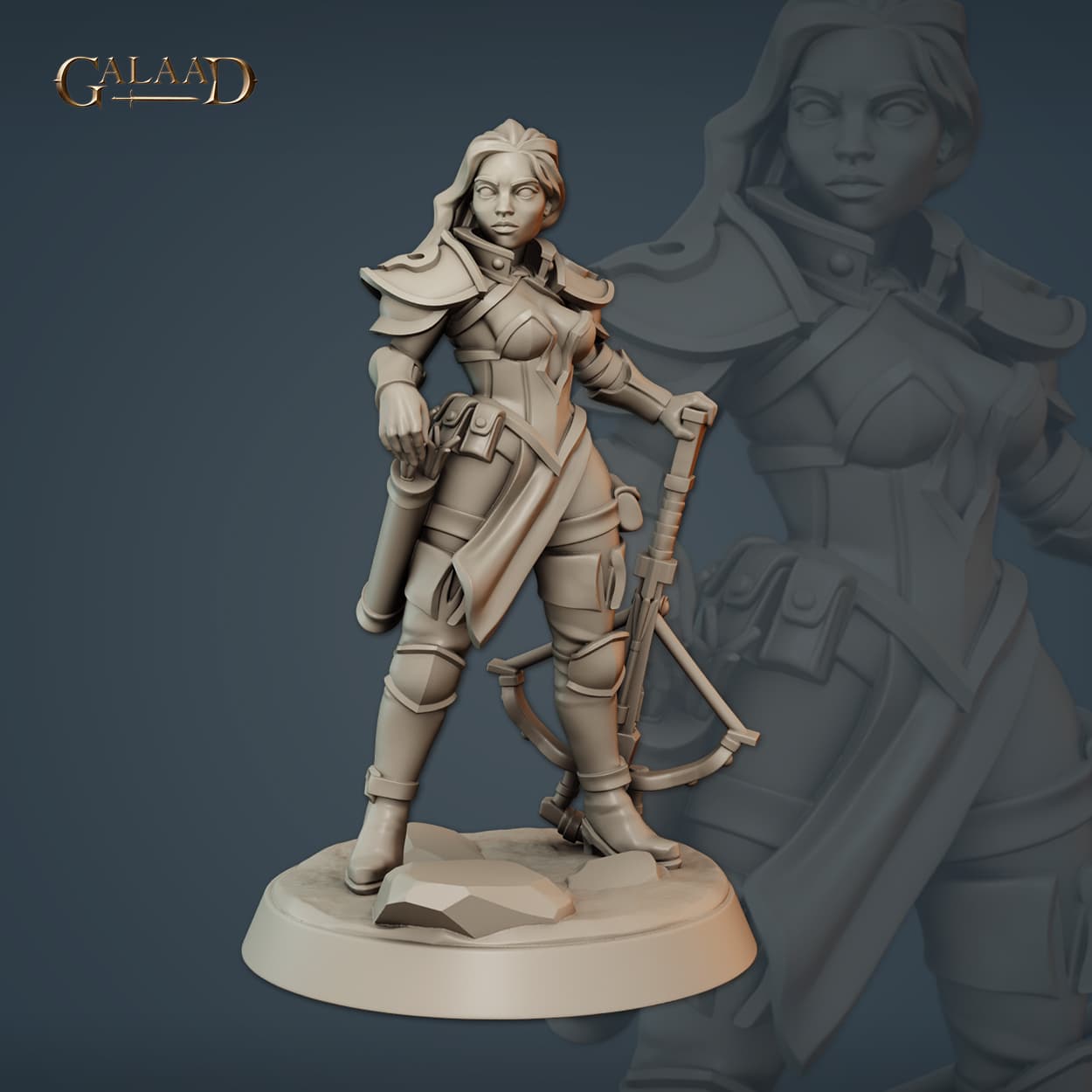 female vanguard fighter free 3d model
