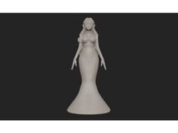 Sailor Moon- Queen Beryl 3d model