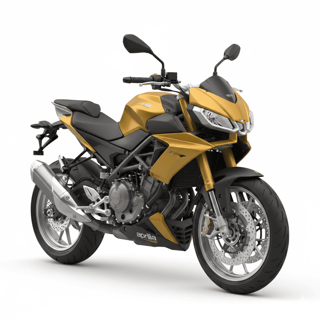 Aprilia Tuono 125 Naked Motorcycle 3d model