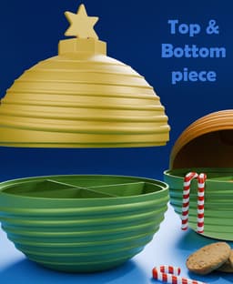 Christmas Ornament Cookie Box 3d model