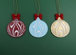 Christmas Tree Ornament 3d model