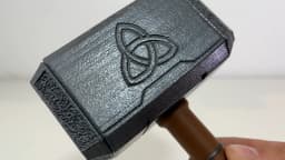 Mini Thor Hammer (Mjölnir) 3d model