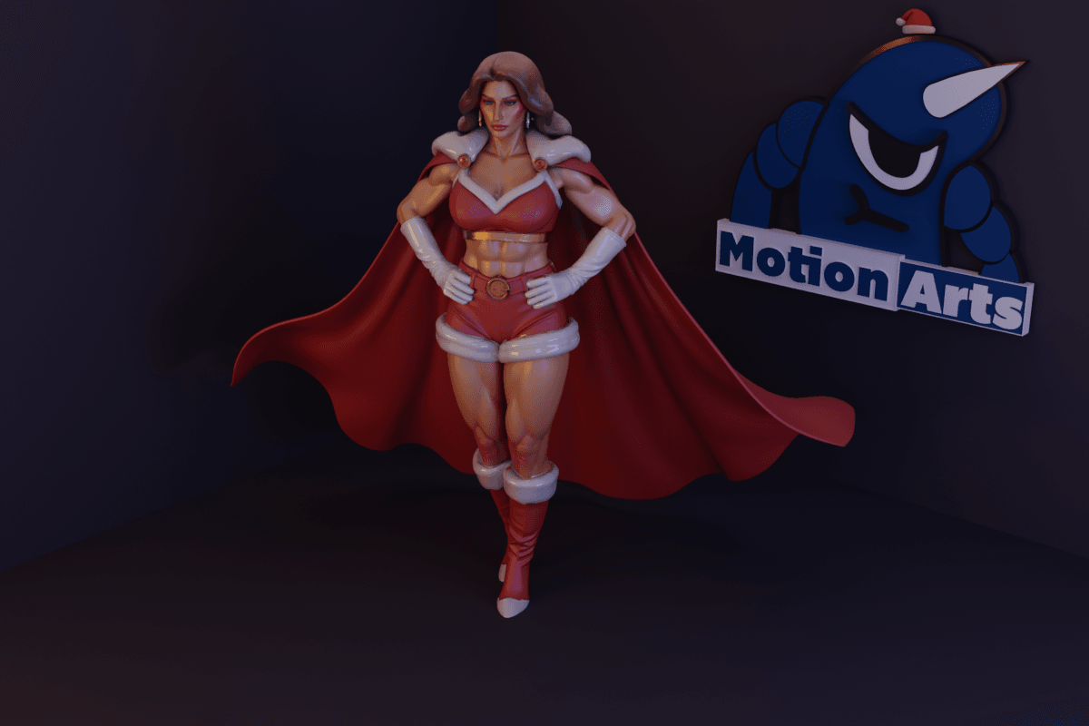 Super mamae noel.stl 3d model