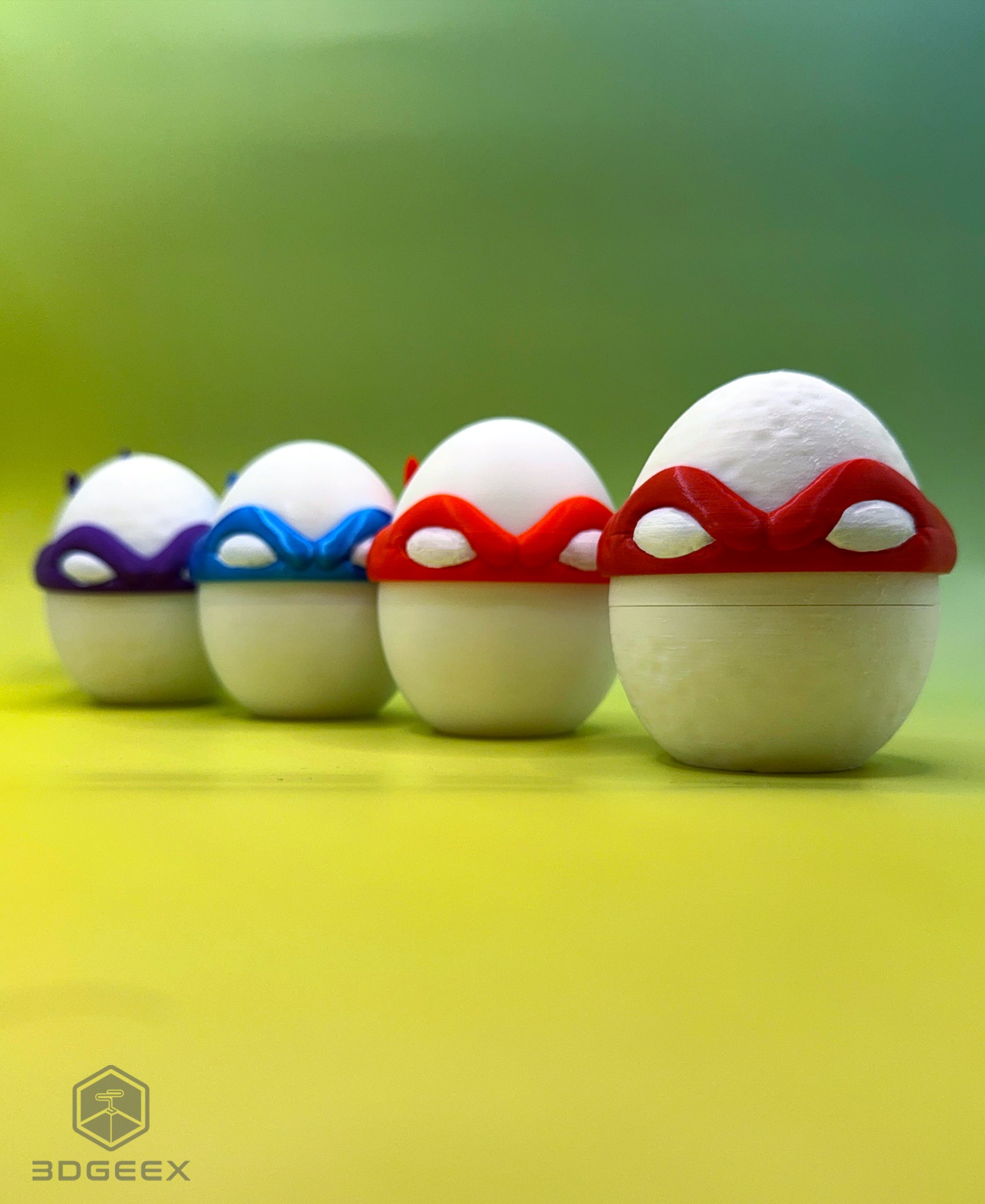 Teenage Mutant Ninja Easter Eggs 3d model