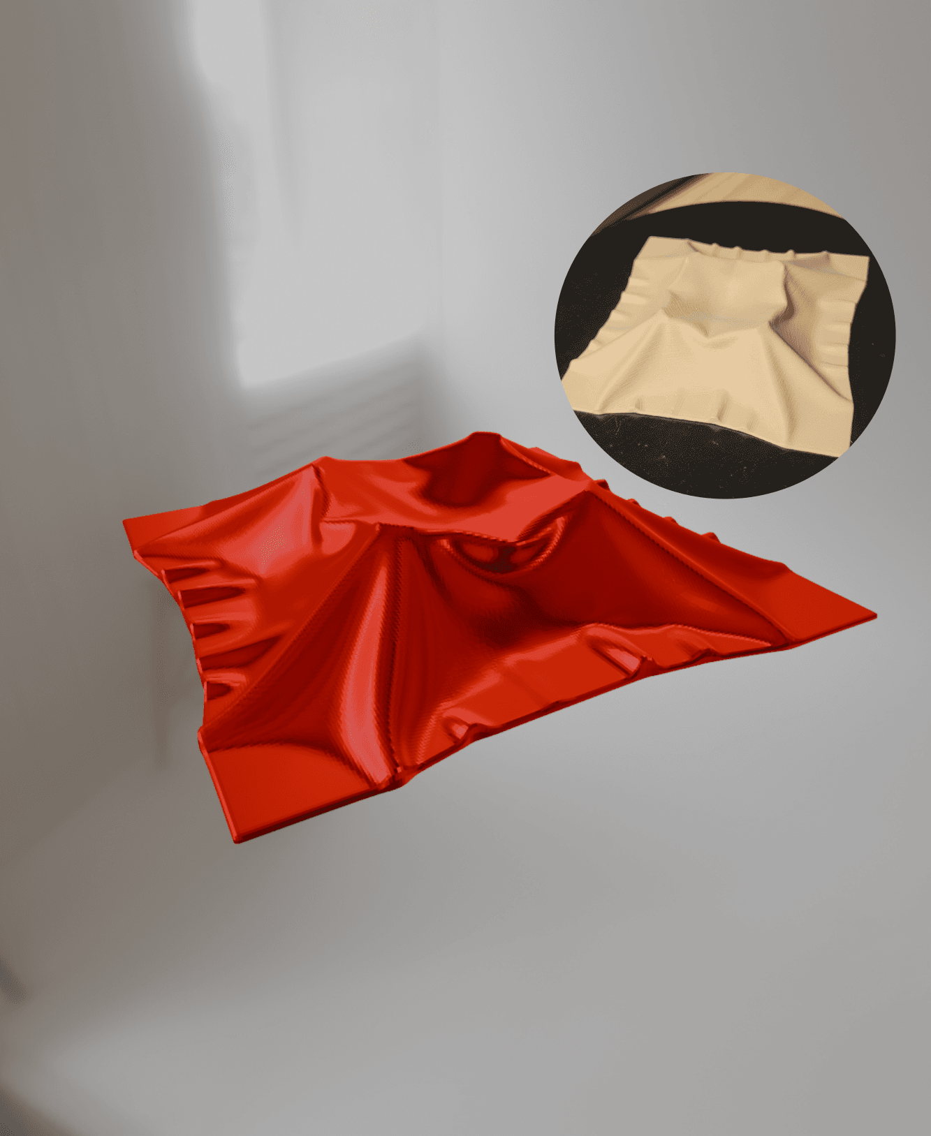 Cloth Storage Bowl 3d model