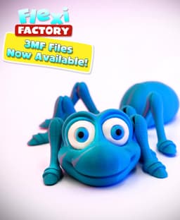 Flexi Factory Ant with 3MF Included! 3d model