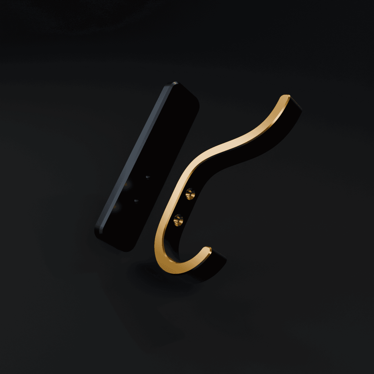 Yet another wall hook 3d model