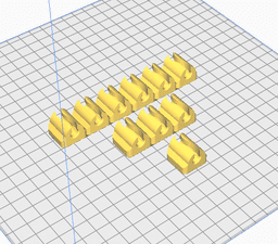Usb Cable Holder 3d model