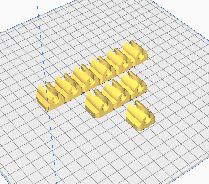 Usb Cable Holder 3d model