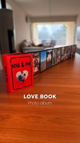LOVE BOOK | PHOTO ALBUM 3d model