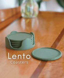 Lento Coasters 3d model