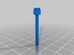 Fake bolt letterbox geocache 3d model