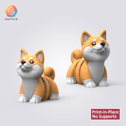 Flexi Shiba 3d model