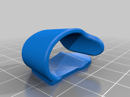 Golden Gate Banjo Pick 3d model