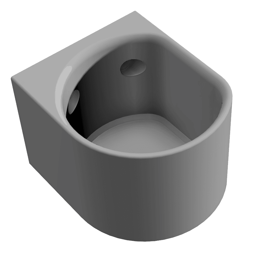 Tesla Wall Connector Type 2 Handle Holder 3d model