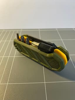 FoldX - Foldable multi-tool - Screwdriver bit tool 3d model