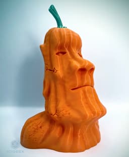 Pumpkin Moai 3d model