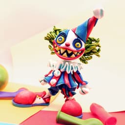 Creepy Clown 3d model