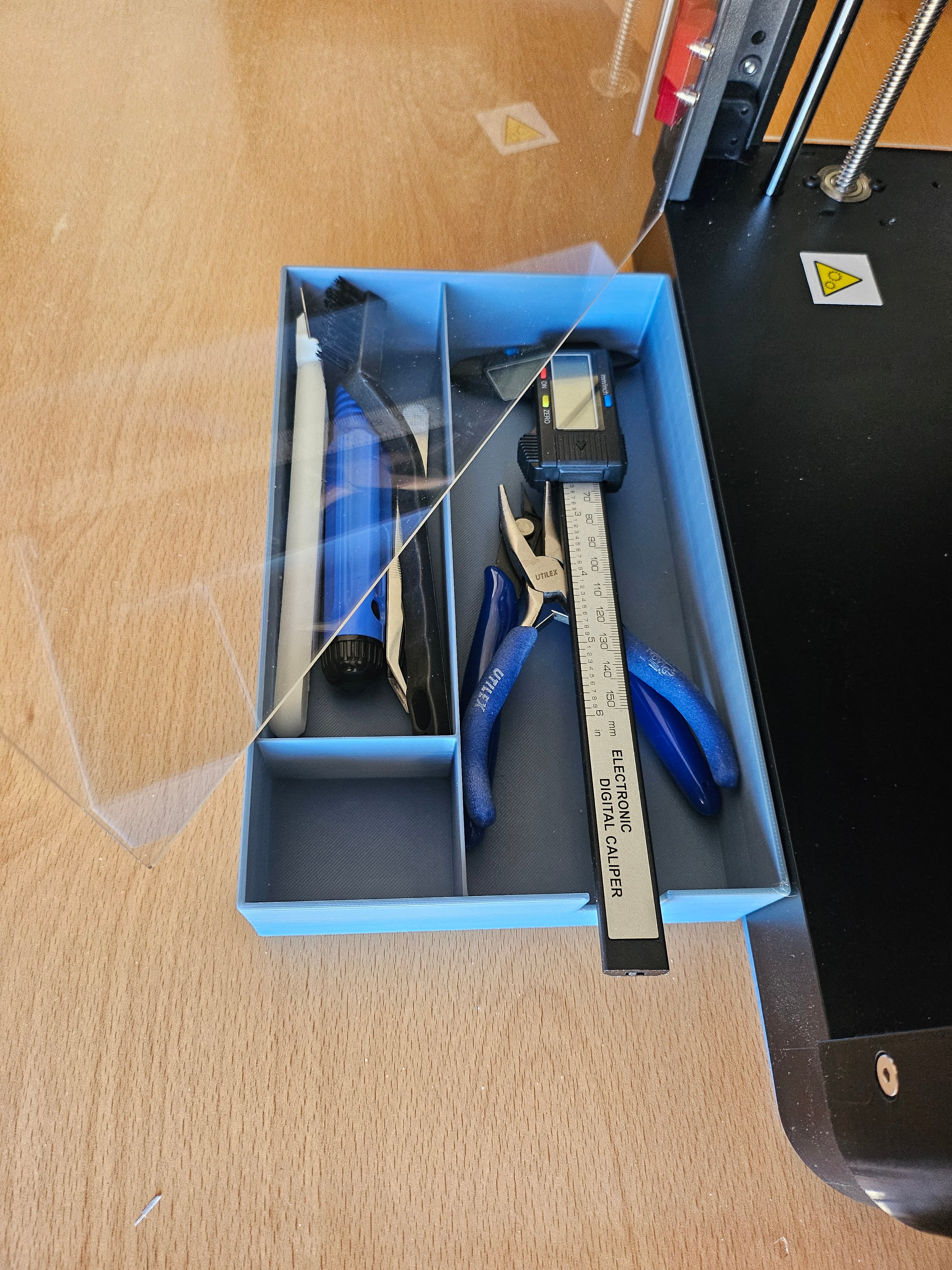 Flashforge AD5X / AD5M Fixed Mount Toolbox V2 3d model