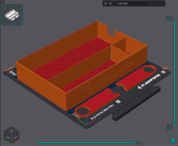 Flashforge AD5X / AD5M Fixed Mount Toolbox V2 3d model