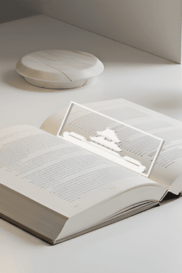 Tokyo Bookmark, Creativity Bookmark, Gift Idea 3d model