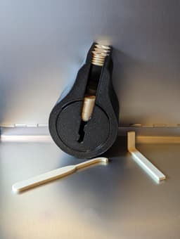 Lock Picking Training Diagram 3d model