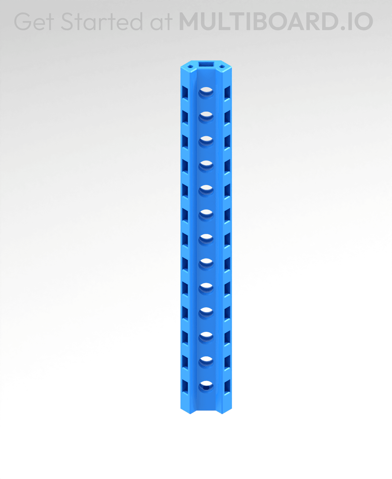 7 MU - Small Thread - L Multiboard Beam 3d model