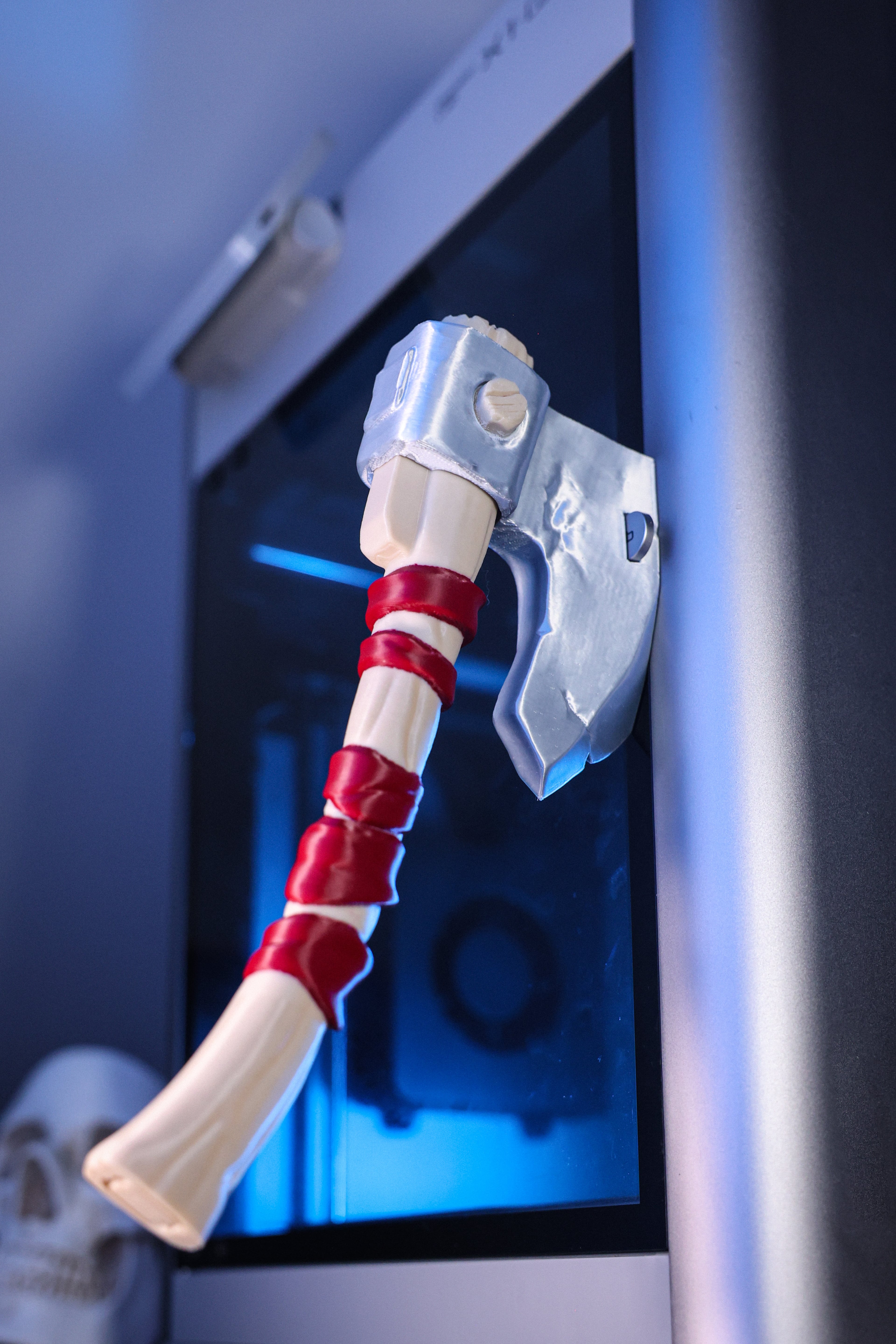 Battle Axe - Handle for Bambu Lab printers 3d model