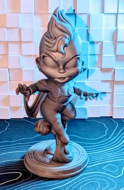 Li'l Storm - XMen97 Fanart Collectable Figure 3d model