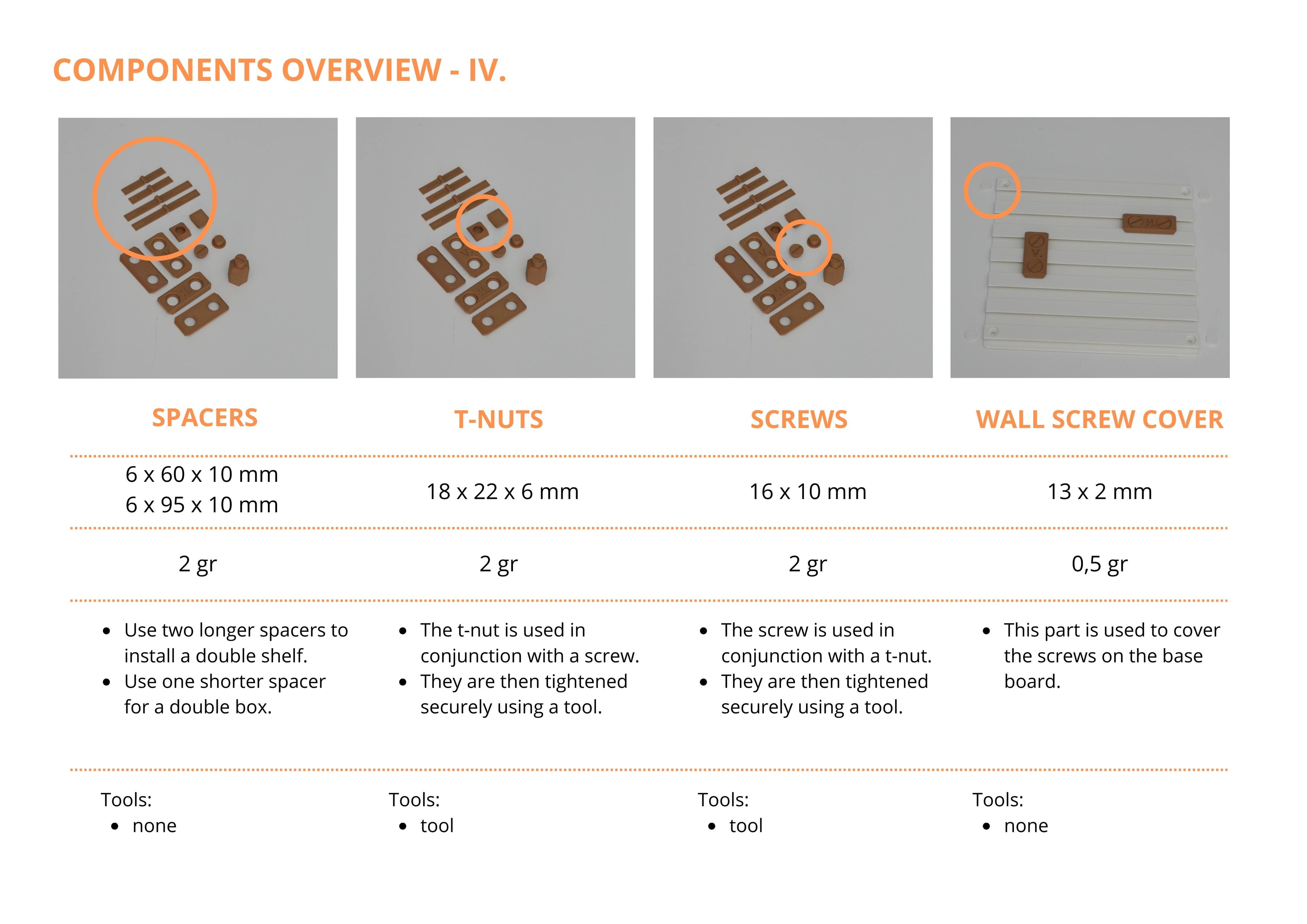 PAWZONE: MODULAR WALL ORGANIZER 3d model