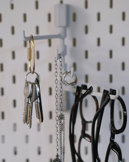 Ikea Sakdis rotatable hook set 3d model