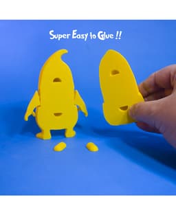 Yellow Ghost 3d model
