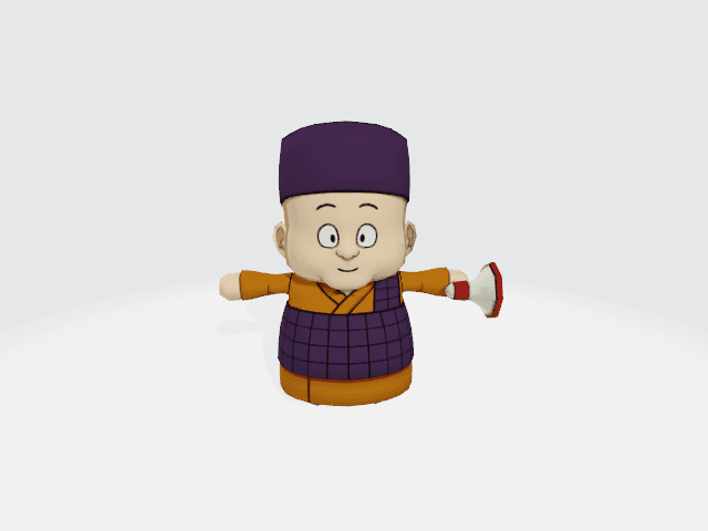 Baby Staff 3d model