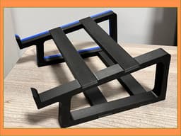 Ultimate Laptop Stand - no glue needed! 3d model