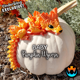 Baby Pumpkin Wyvern 3d model