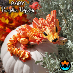 Baby Pumpkin Wyvern 3d model