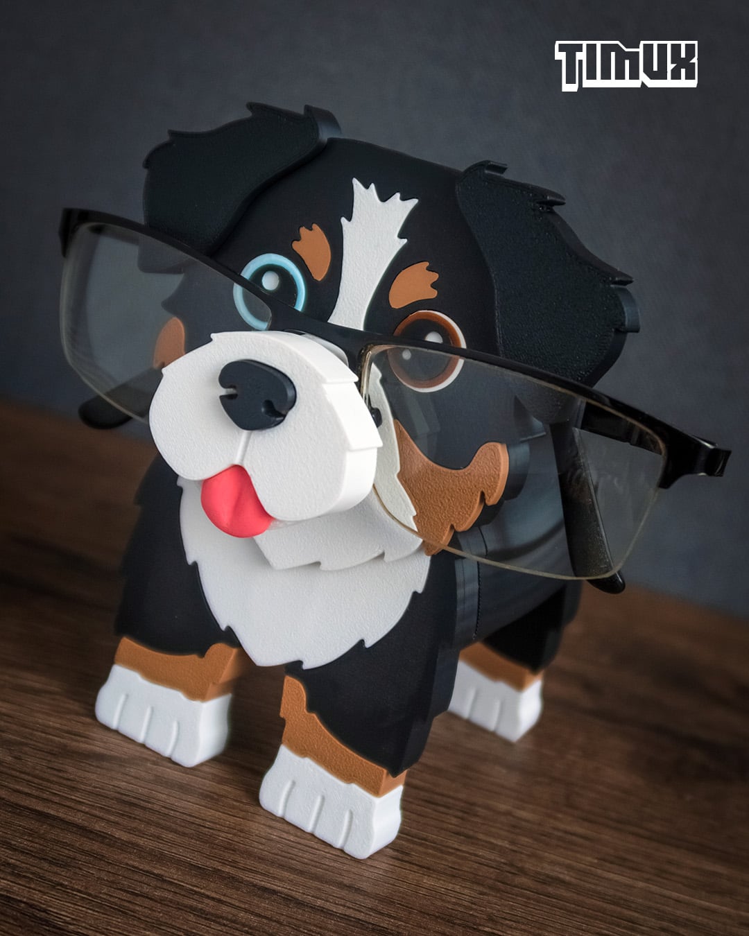 AUSTRALIAN SHEPHERD GLASSES HOLDER 3d model