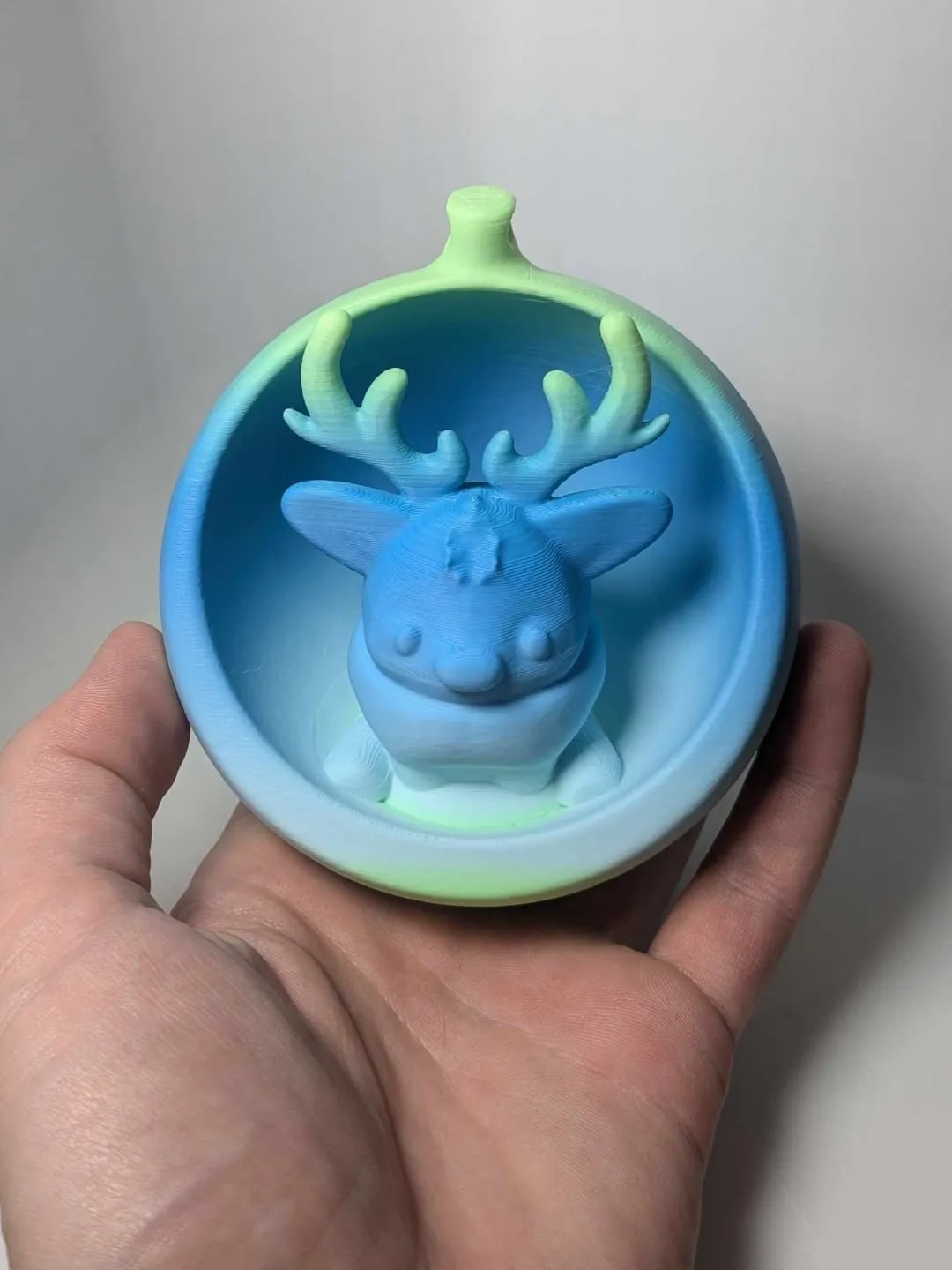 Little Reindeer Ornament 3d model