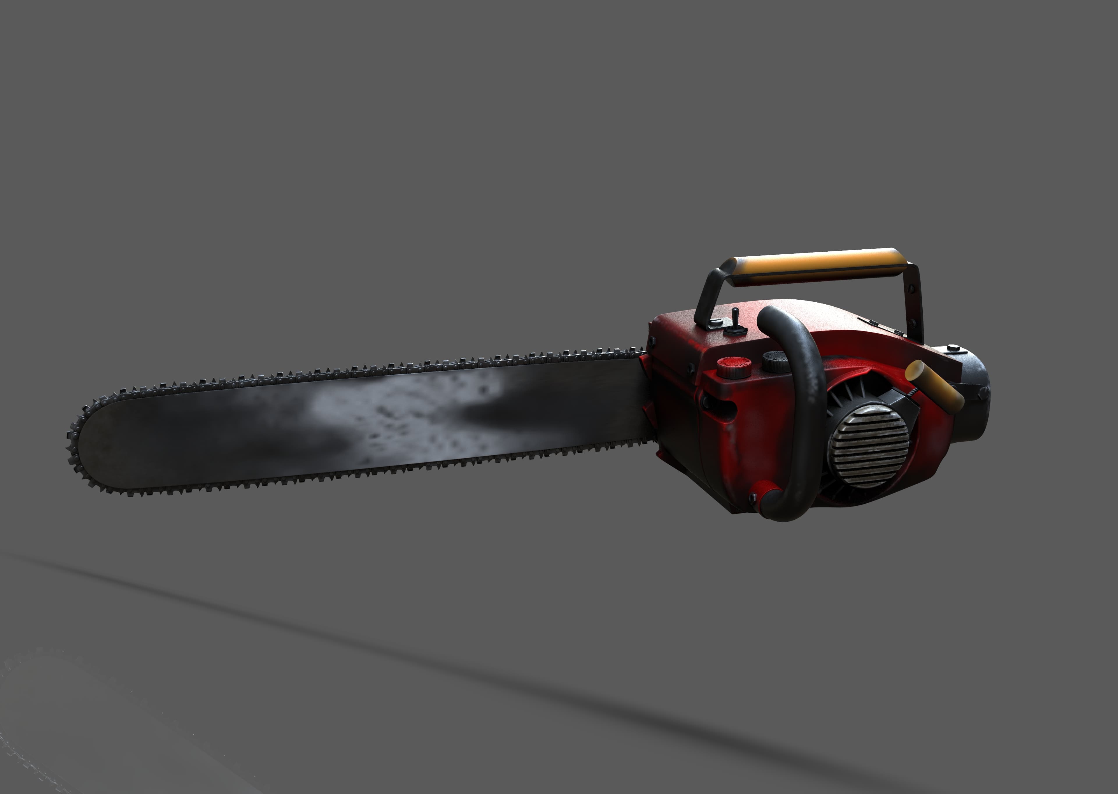 Ash Evil Dead Chainsaw 3d model
