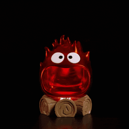 CALSIFER LAMP KEYCHAIN 3d model