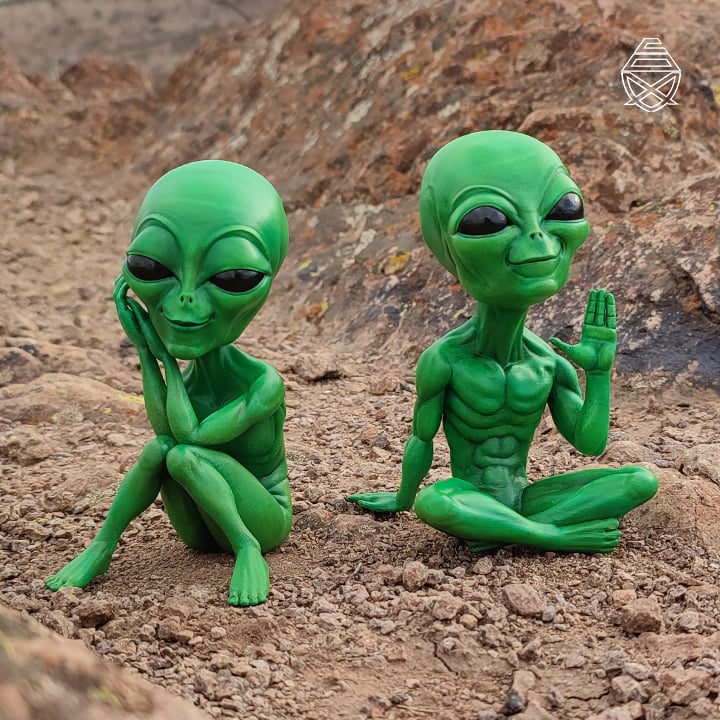 4 Aliens 3d model