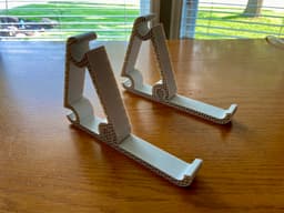 3-Way Adjustable Stand - 45 degree orientation - 3d model
