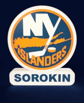 New York Islanders - LED strip compatible 3d model