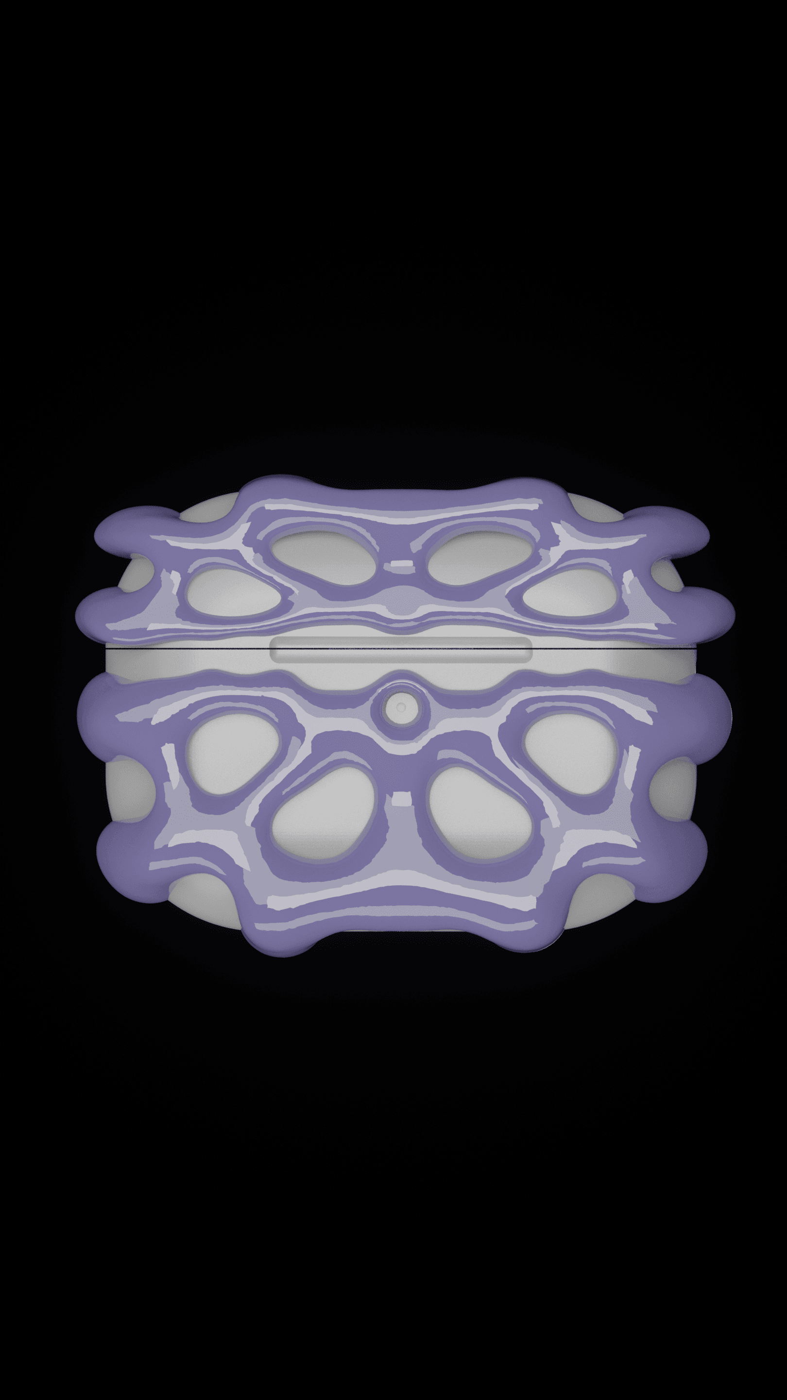V10 Abstract Airpods Pro 1/2 case 3d model